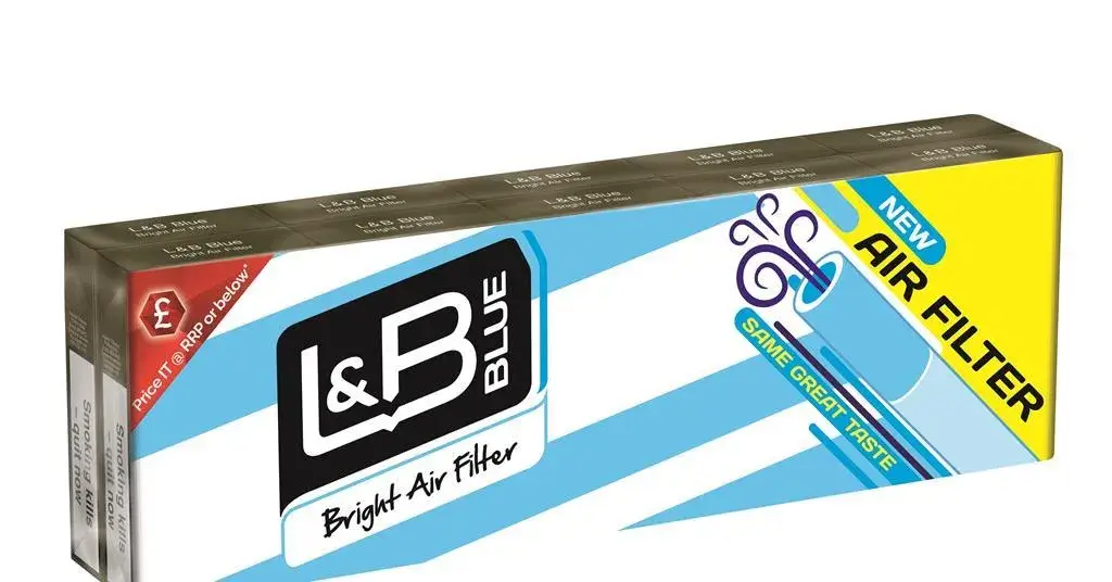 L&B Blue Bright Air Filter
